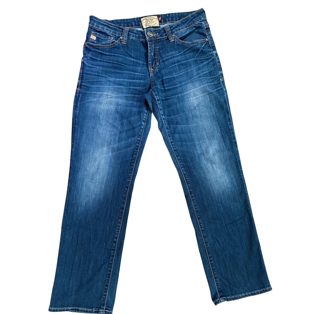 Dear John Denim Women's Size 28 Straight Leg Jeans Medium Wash Stretch